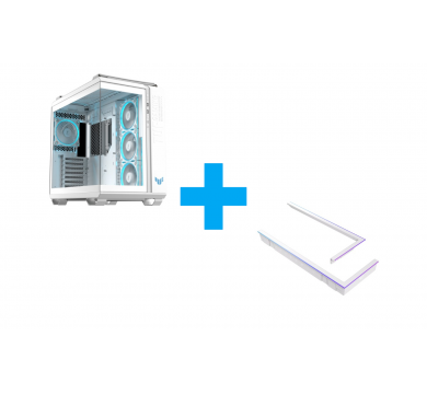 ASUS TUF Gaming GT502 Horizon ARGB White Edition + ARGB LIGHTING KIT WHITE