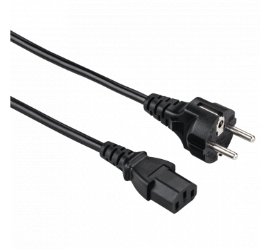 Захранващ кабел Hama Power Cord - 3-pin socket