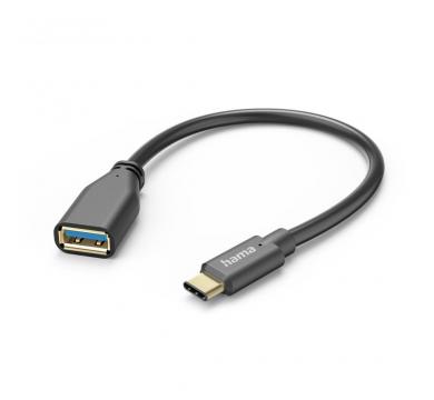 Hama USB Adapter Cable OTG USB-C - USB-A