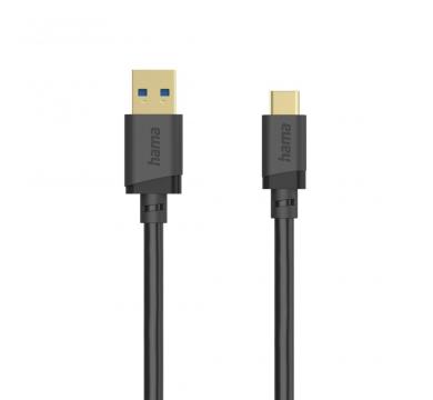 Hama USB Cable USB-A plug to USB-C