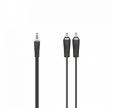 Hama audio cable 3.5 mm jack plug - 2 cinch plugs