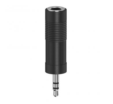 Hama Audio Adapter 3.5 mm Jack Plug - 6.3 mm Jack Socket