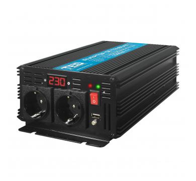 TED Electric 1000W Car Power Inverter – 24V to 230V