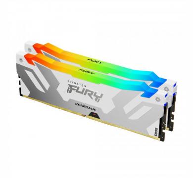 Kingston FURY Renegade Silver/White RGB 32GB (2x16GB) 6800MT/s DDR5