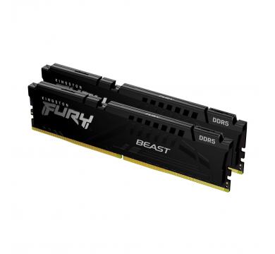 Kingston FURY Beast Black 64GB (2x32GB) 5200MT/s DDR5