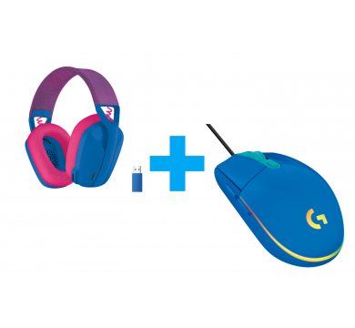 Logitech G435 + Logitech G102 LightSync