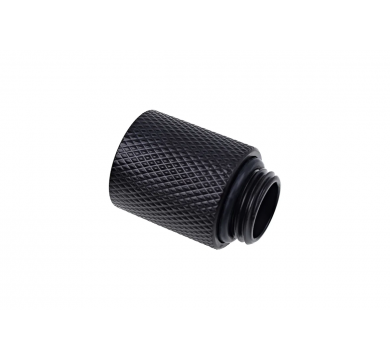 Alphacool Eiszapfen extension 20mm G1/4 outer thread to G1/4 inner thread - deep black