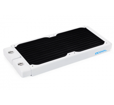 Alphacool NexXxoS ST30 Full Copper 240mm Radiator V.2 - White Special Edition