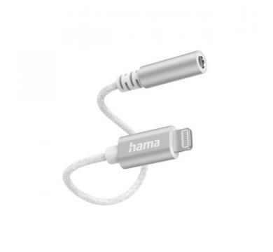 HAMA Aux Adapter Lightning - 3.5mm Jack Socket