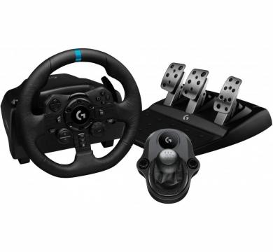 Logitech G923 + Logitech Driving Force Shifter