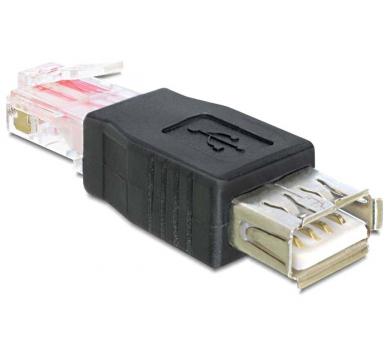 Delock Adapter USB female > RJ45 male