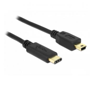 Delock Cable USB Type-C 2.0 male to USB 2.0 Type Mini-B male 0.5 m