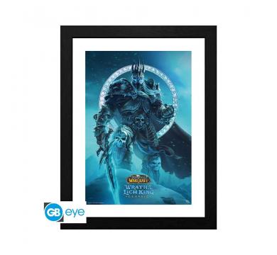 GBEYE WORLD OF WARCRAFT - Framed print "Lich King"