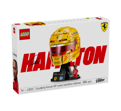 LEGO Editions - Scuderia Ferrari HP Lewis Hamilton Helmet - 43022