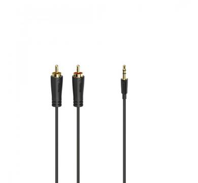 Hama Audio Cable 3.5 mm Jack Plug - 2 RCA Plugs