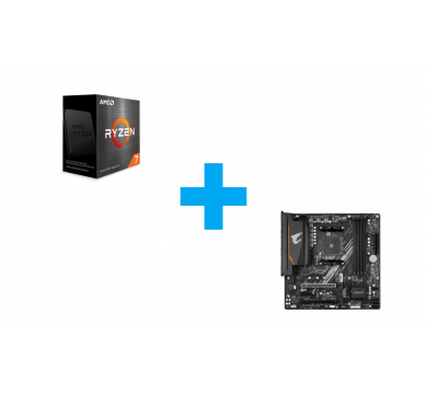 AMD Ryzen 7 5700X + GIGABYTE B550M AORUS ELITE