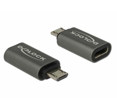 Delock Adapter USB 2.0 Micro-B male to USB Type-C 2.0