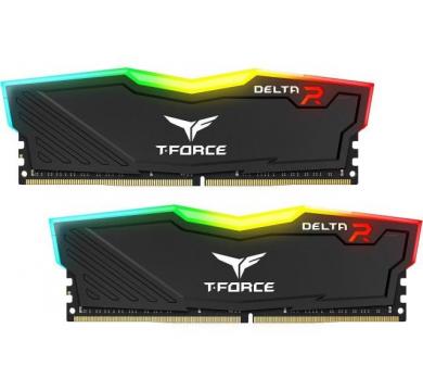 T-Force Delta RGB Black 32GB (2x16GB) 3600MT/s DDR4