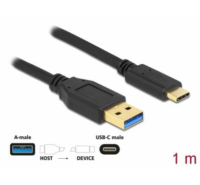 Delock SuperSpeed USB Cable Type-A to USB Type-C