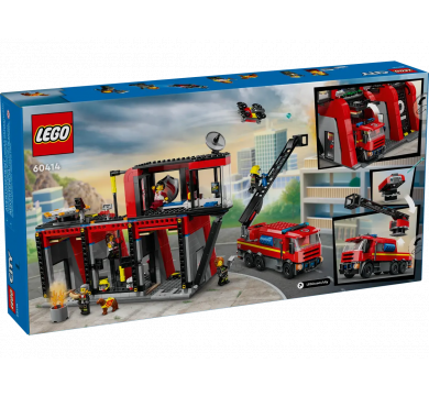 LEGO City - Fire Station with Fire Truck - 60414