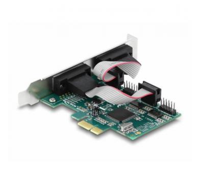 DELOCK PCI Express Card to 4 x Serial RS-232