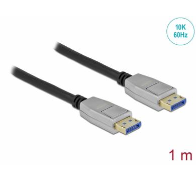 Delock DisplayPort cable 10K 60 Hz 54 Gbps metal housing