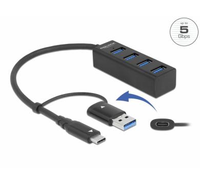 Delock 4 Port USB 3.2 Gen 1 Hub