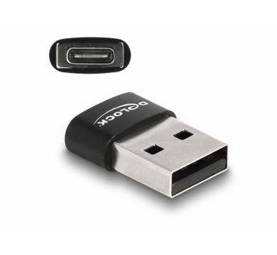 Delock USB 2.0 Adapter USB Type-A male to USB Type-C female