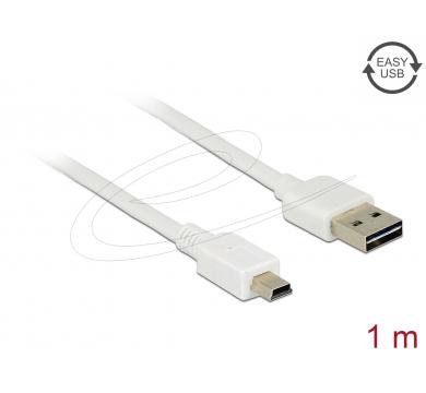 Delock Cable EASY-USB 2.0 Type-A male > USB 2.0 Type Mini-B