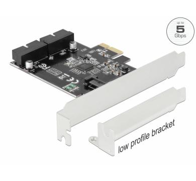 Delock PCI Express x1 Card to 2 x internal USB 3.0 Pin Header