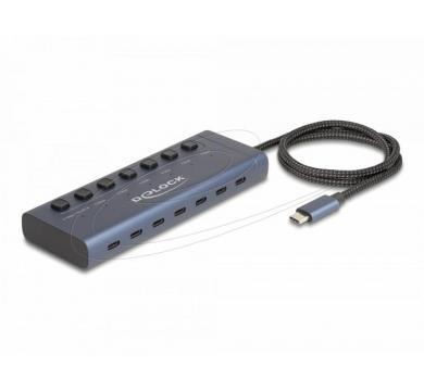 Delock USB 5 Gbps Hub with 7 USB Type-C Port