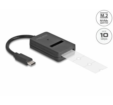 Delock Combo Converter for M.2 NVMe PCIe or SATA SSD with USB Type-C