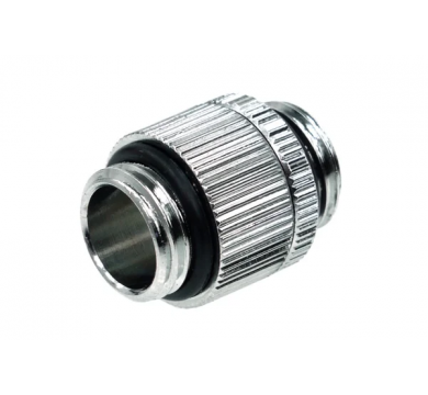 Alphacool HF double nipple G1/4'' outer thread to G1/4'' outer thread revolvable - chrome