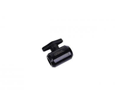 Alphacool Eiszapfen 2-way ball valve G1/4 - Deep Black