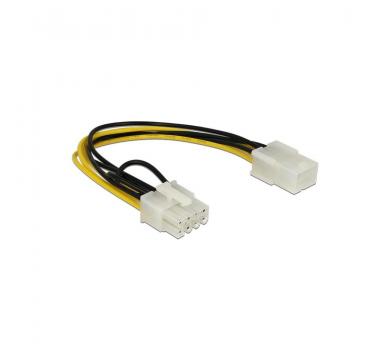 DeLock power cable 6-pin PCIe female to 8-pin PCIe male