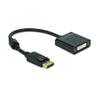 Delock Adapter DisplayPort 1.2 male to DVI female