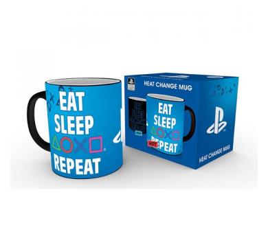 Abystyle PLAYSTATION Mug Heat Change Eat Sleep Repeat