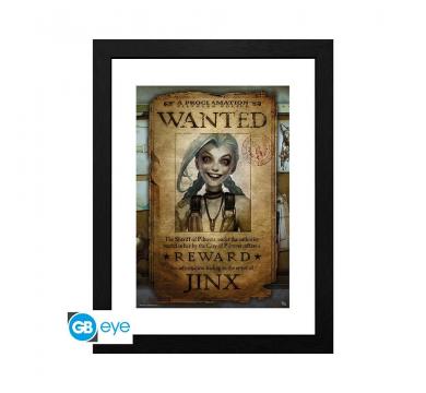 GBEYE LEAGUE OF LEGENDS - Framed print "Jinx Wanted"