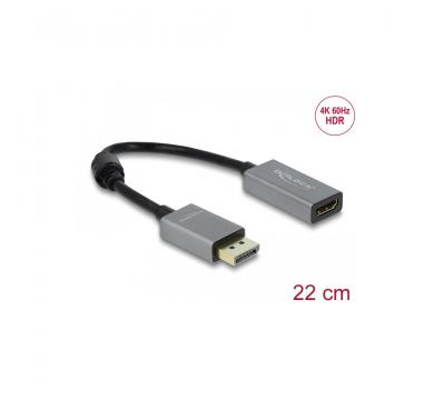 Delock DisplayPort 1.4 to HDMI Adapter (HDR)