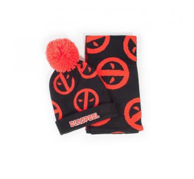 Deadpool - Symbol Beanie & Scarf Giftset