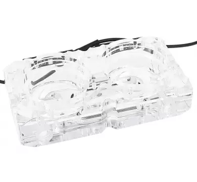 Alphacool Eisdecke D5 Dual Acrylic Attachment