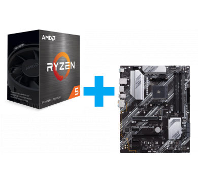 AMD Ryzen 5 5600 + ASUS PRIME B550-PLUS