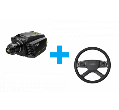 MOZA R21 Direct Drive + MOZA TSW Truck Wheel