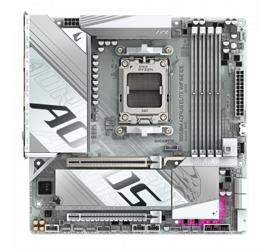 GIGABYTE B850M AORUS ELITE WIFI6E ICE