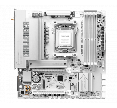 ASRock B850M Challenger WiFi White