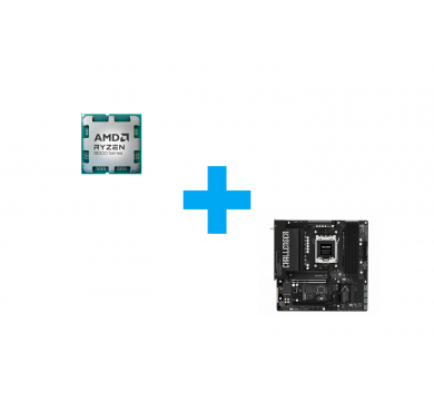 AMD RYZEN 7 9800X3D TRAY + ASRock B850M CHALLENGER WIFI
