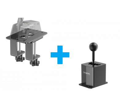 MOZA Handbrake / Shifter Table Clamp + MOZA HGP Shifter