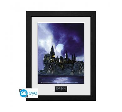 GBEYE HARRY POTTER - Framed print "Hogwarts Painted"