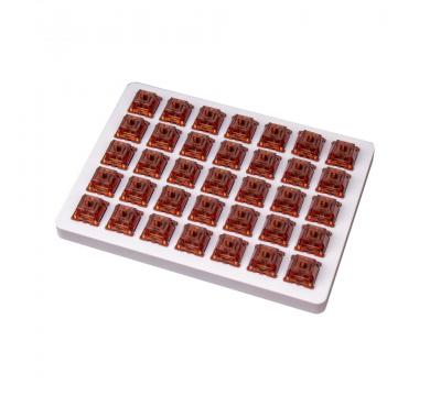 Keychron Gateron Cap Golden Brown Switch Set