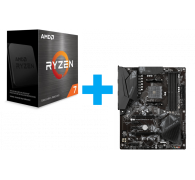 AMD Ryzen 7 5700X + GIGABYTE B550 Gaming X V2